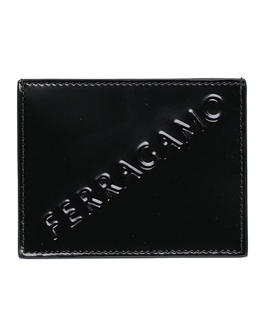FERRAGAMO Small Leather Goods Black Calfskin