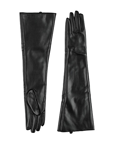 TWINSET Gants Noir 100% Polyuréthane