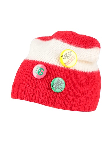 DOLCE&GABBANA Hat Red 47% Polyamide, 40% Alpaca wool, 13% Mohair wool, Polyester