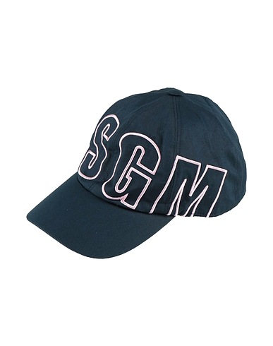 MSGM Hat Midnight blue 100% Cotton