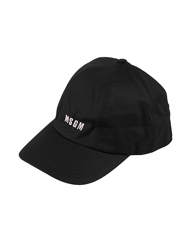 MSGM Hat Black 100% Cotton