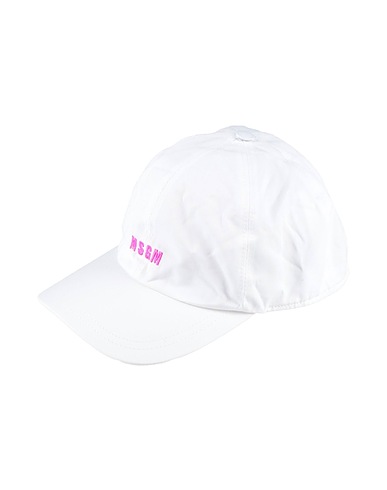 MSGM Hat White 100% Cotton