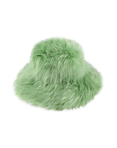 MSGM Mützen & Hüte Säuregrün 88% Modacryl, 12% Polyester