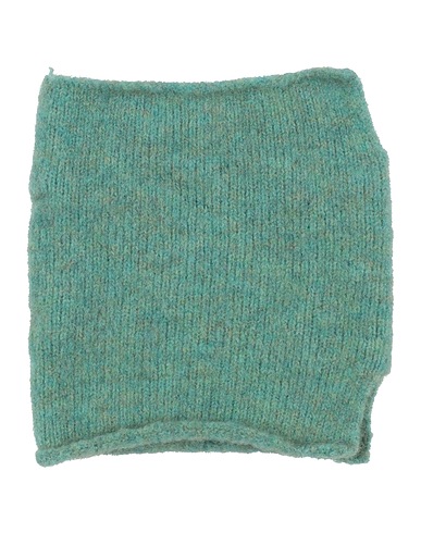 ISABEL BENENATO Scarves and foulards Deep teal 54% Merino Wool, 22% Wool, 19% Yak wool, 5% Polyamide, Elastane