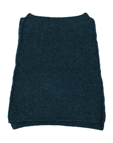 ISABEL BENENATO Sciarpe e foulard Verde petrolio 54% Lana Merino, 22% Lana, 19% Lana di yak, 5% Elastan