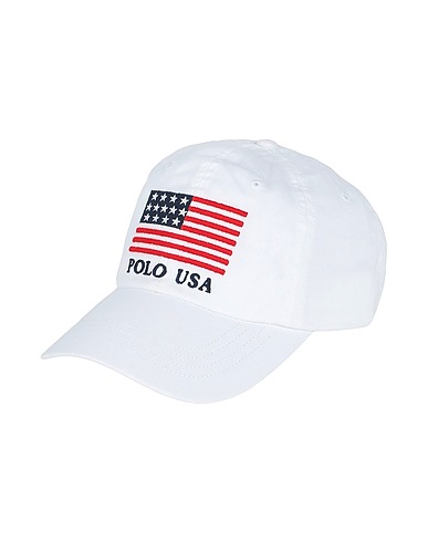 POLO RALPH LAUREN Hat White 100% Cotton
