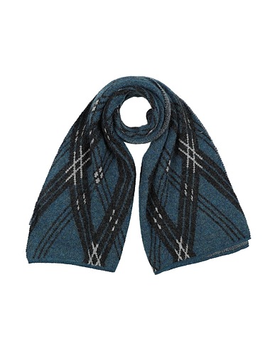 ALPHA STUDIO Scarves and foulards Deep teal 50% Mohair wool, 50% Polyamide