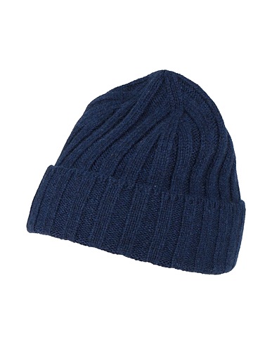 SIMON GRAY. Hat Navy blue 100% Cashmere