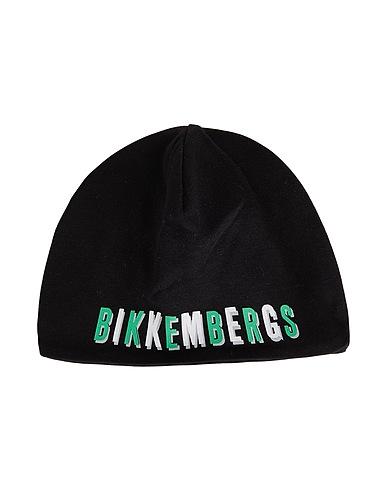 BIKKEMBERGS Cappello Nero 100% Cotone