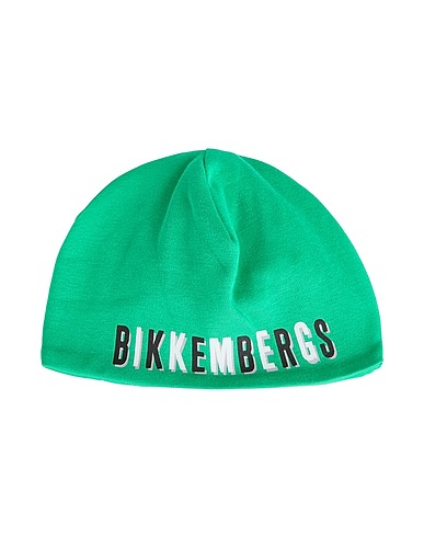 BIKKEMBERGS Cappello Verde 100% Cotone