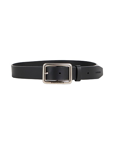DSQUARED2 Belt Black 100% Cow leather