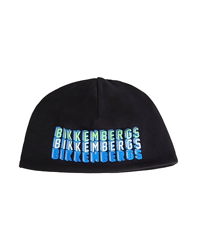 BIKKEMBERGS Cappello Nero 95% Cotone, 5% Elastan