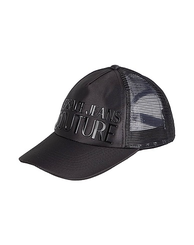 VERSACE JEANS COUTURE Hat Black 100% Polyester
