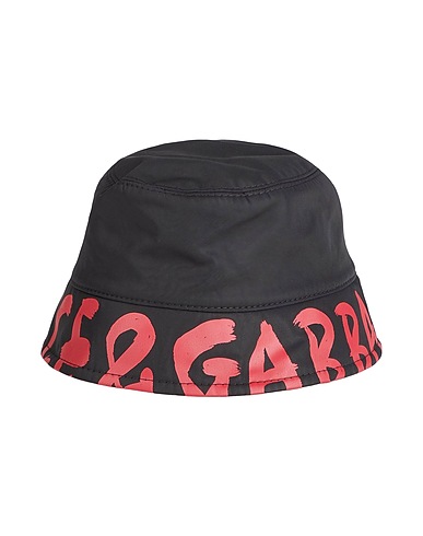 DOLCE&GABBANA Hat Black 100% Polyester