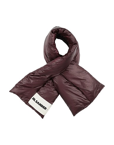 JIL SANDER Scarves and foulards Dark purple 100% Polyamide