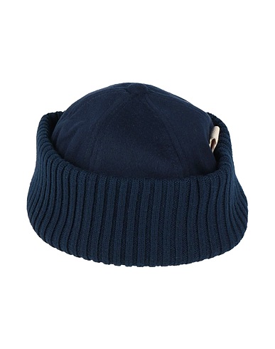 EMPORIO ARMANI Mützen & Hüte Nachtblau 100% Polyester, Wolle