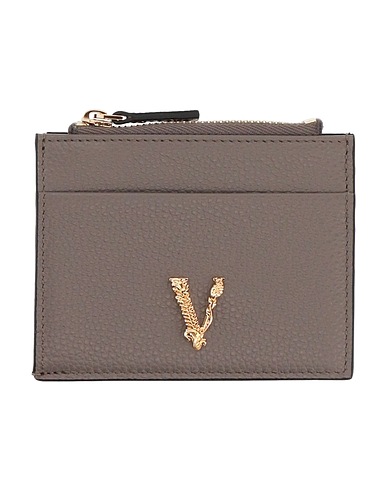 VERSACE Small Leather Goods Taupe Calfskin