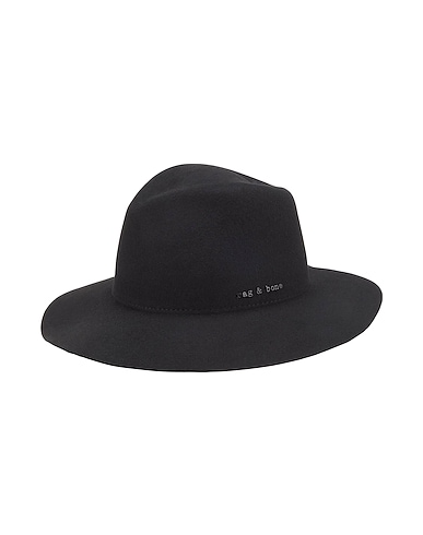 RAG & BONE Hat Black 100% Wool