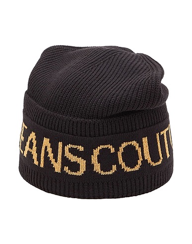 VERSACE JEANS COUTURE Cappello Nero 50% Acrilico, 50% Lana