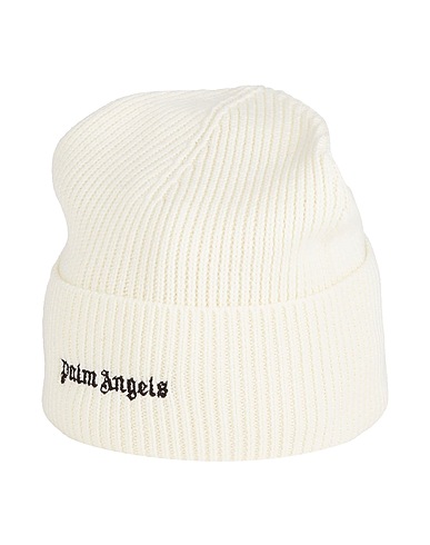 PALM ANGELS Hat Ivory 50% Wool, 50% Acrylic, Polyester
