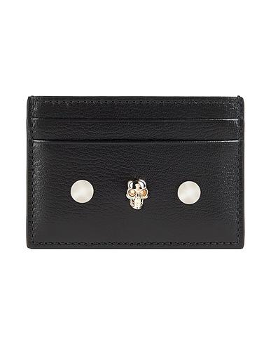 MCQUEEN Small Leather Goods Black Leather