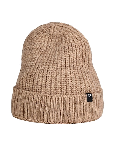HAMAKI-HO Hat Beige 76% Acrylic, 12% Polyamide, 12% Elastane