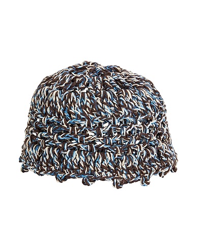 VITELLI Hat Dark brown 90% Cotton, 10% Polyester