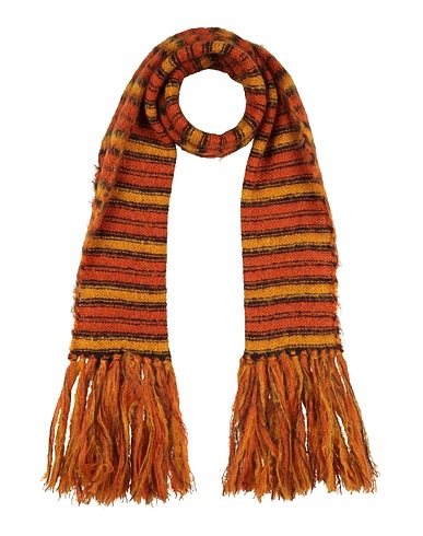 MARNI Scarves and foulards Orange 67% Mohair wool, 28% Polyamide, 5% Wool