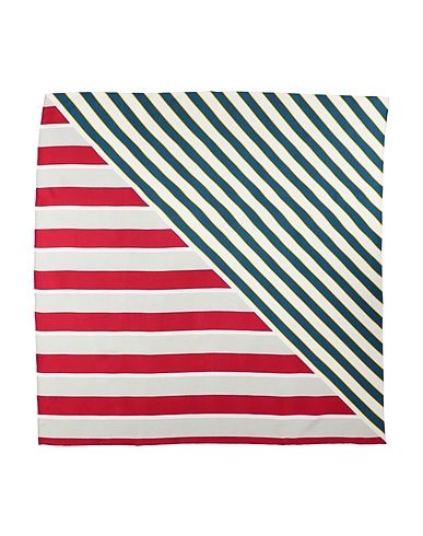 THOM BROWNE Sciarpe e foulard Bordeaux 100% Seta