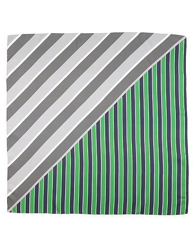 THOM BROWNE Scarves and foulards Grey 100% Silk