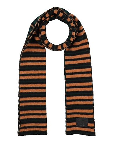 PAUL SMITH Scarves and foulards Dark green 100% Lambswool