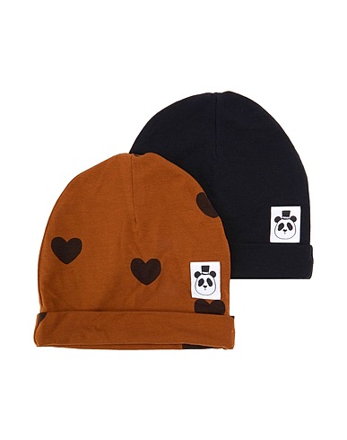 MINI RODINI Hat Brown 95% Lyocell, 5% Elastane