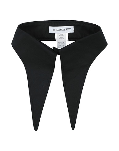 MANUEL RITZ Scarves and foulards Black 100% Cotton