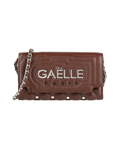 GAëLLE Paris Small Leather Goods Brown Polyurethane, Polyester