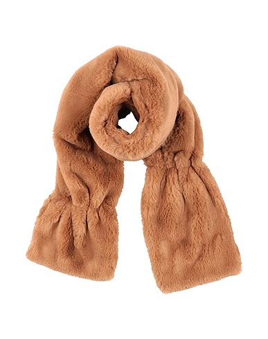 CAMILLA  Milano Scarves and foulards Camel 100% Polyester