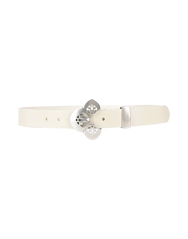 ISABEL MARANT Regular belt Light grey 80% Cow leather, 20% Brass