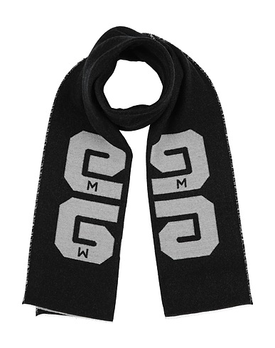 GIVENCHY Sciarpe e foulard Nero 92% Lana, 4% Lana Vergine, 4% Seta