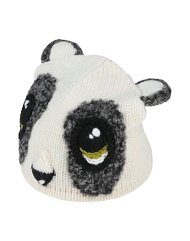 DOLCE&GABBANA Cappello Panna 57% Lana, 21% Cachemire, 9% Lana Vergine, 8% Acrilico, 5% Lana di alpaca