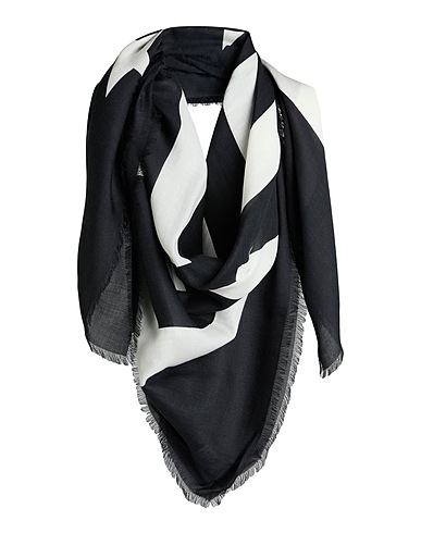 GIVENCHY Scarves and foulards Black 90% Modal, 10% Cashmere