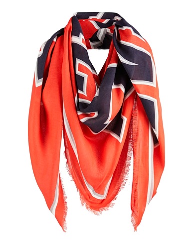 GIVENCHY Scarves and foulards Tomato red 90% Modal, 10% Cashmere