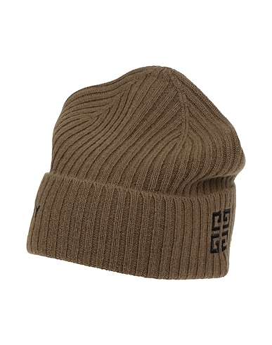 GIVENCHY Hat Military green 70% Wool, 30% Cashmere