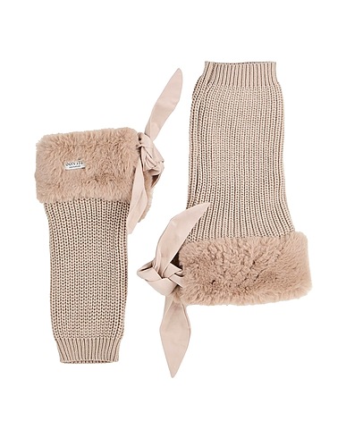 DONSJE Amsterdam Gloves Taupe 100% Cotton, Polyester, Nylon