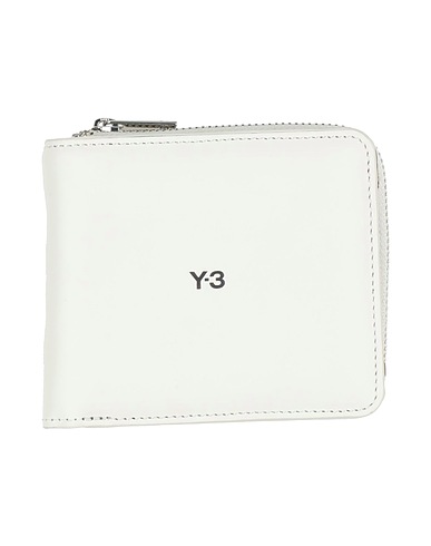 Y-3 Wallet Off white 100% Cow leather, Polyurethane