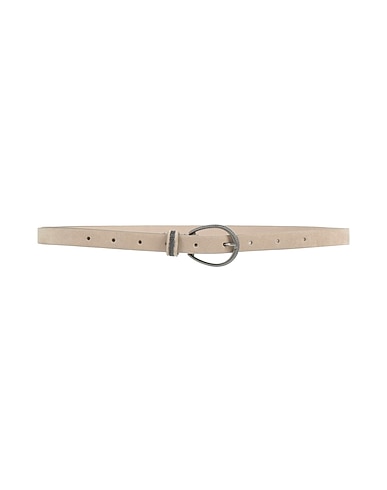BRUNELLO CUCINELLI Thin belt Leather, Brass