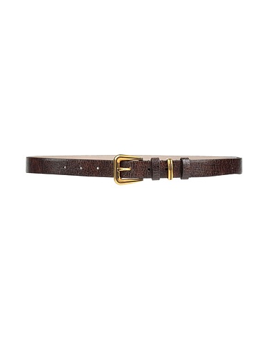 BRUNELLO CUCINELLI Belts Dark brown Leather