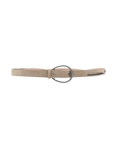 BRUNELLO CUCINELLI Belts Taupe Leather