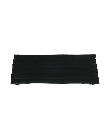 DOLCE&GABBANA High-waist belt Black 99% Cotton, 1% Elastane