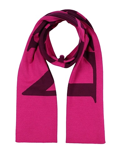 LANVIN Scarves and foulards Magenta 100% Wool