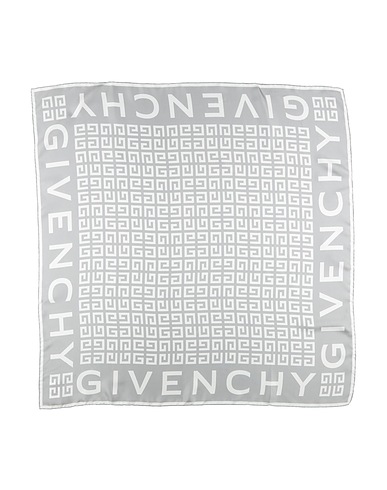 GIVENCHY Scarves and foulards Light grey 100% Silk