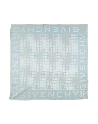 GIVENCHY Scarves and foulards Sky blue 100% Silk